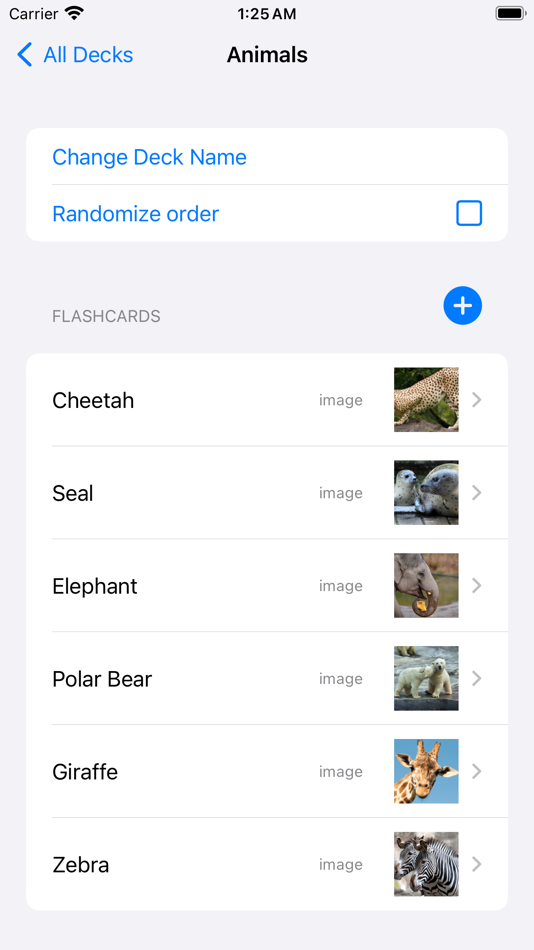 #3. Custom Toddler Flashcards (iOS) By: Roberto Moncada