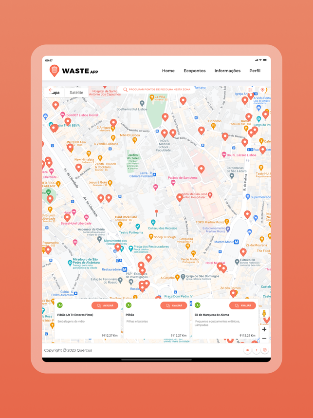 ‎WasteApp Screenshot