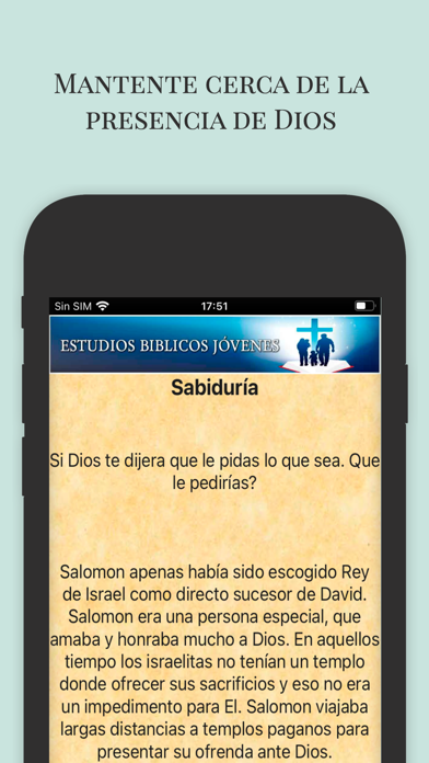 Estudios Bíblicos Jóvenes Screenshot
