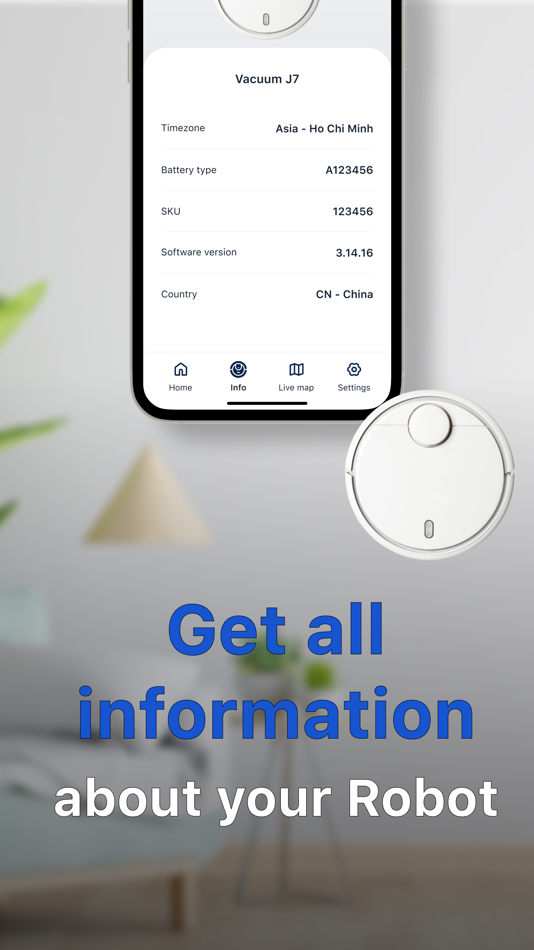 #4. Robot iVacuum: Home Cleaning (iOS) Bởi: Hoa Huynh
