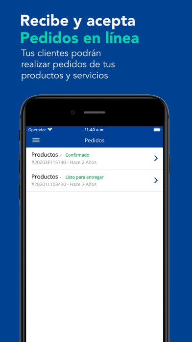 Concaclick Negocios Screenshot