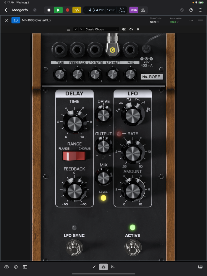 MF-108S Cluster Flux