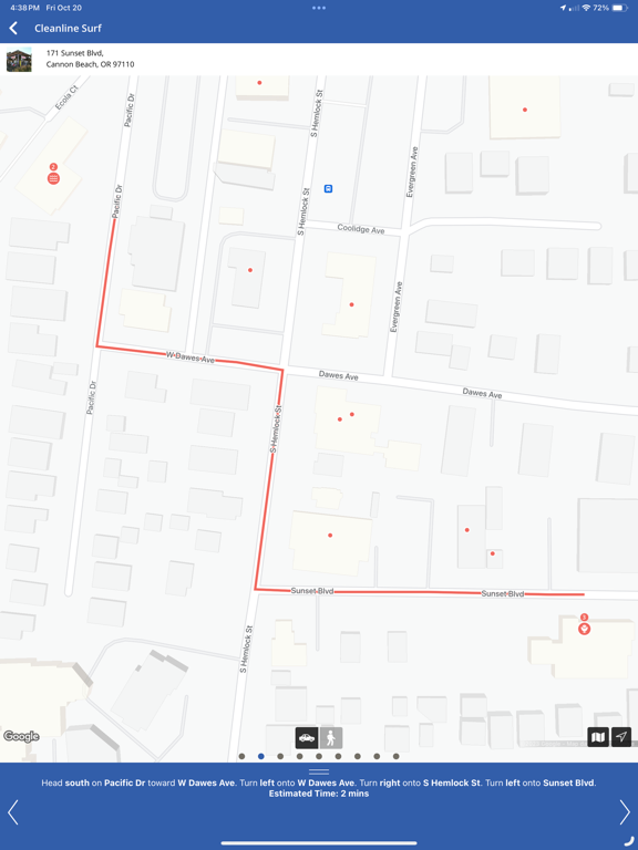 Experience Cannon Beach iPad screenshot 9 - Travel app