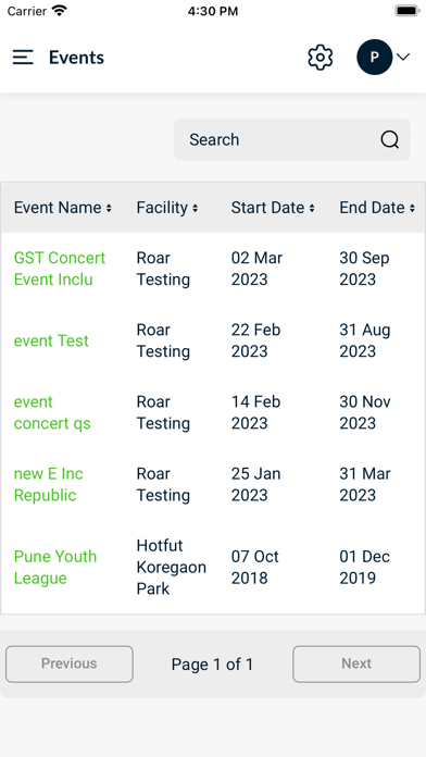 Roar Sports: Manager Screenshot