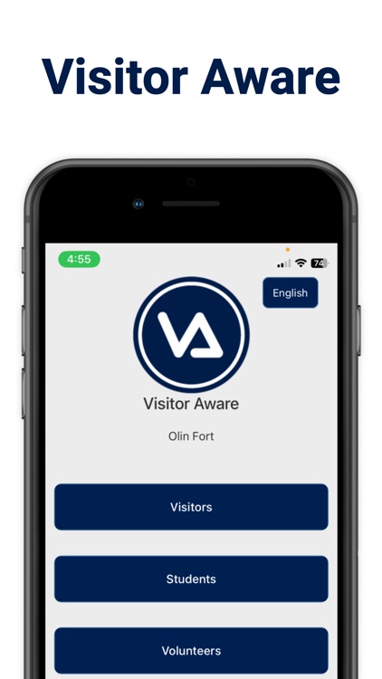 Visitor Aware Check-In Kiosk