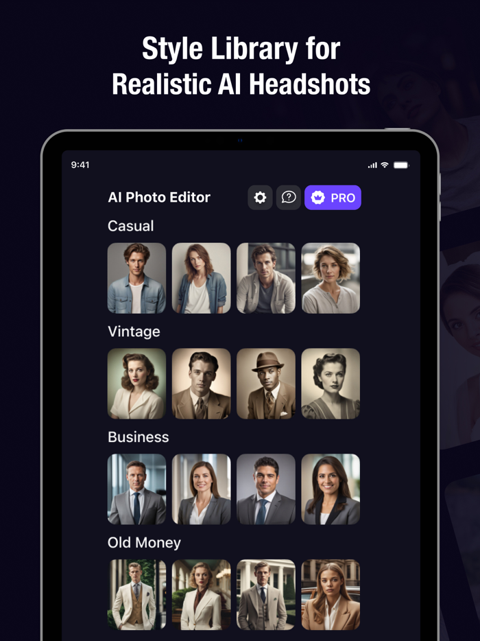 AI Headshot Generator Photo