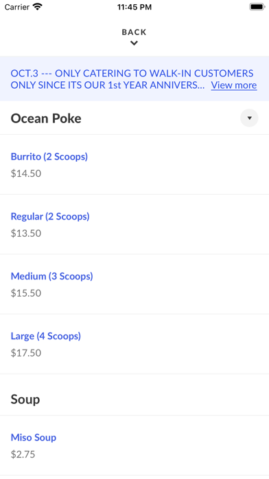 Ocean Poke Screenshot