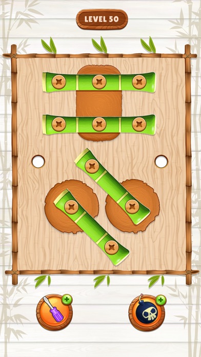 Bamboo Nuts & Bolts Puzzle Screenshot