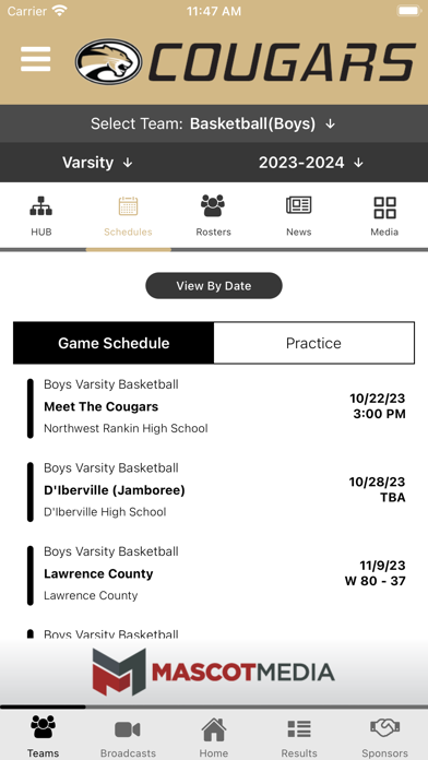 Northwest Rankin Athletics Screenshot