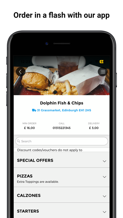 Dolphin Fish & Chips Screenshot