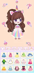 Dress Up: Chibi Doll Maker screenshot #6 for iPhone