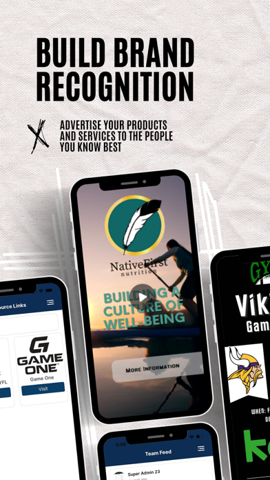 Booster Club Network Screenshot