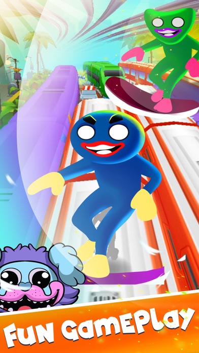 Rainbow Playtime Monster Run Screenshot