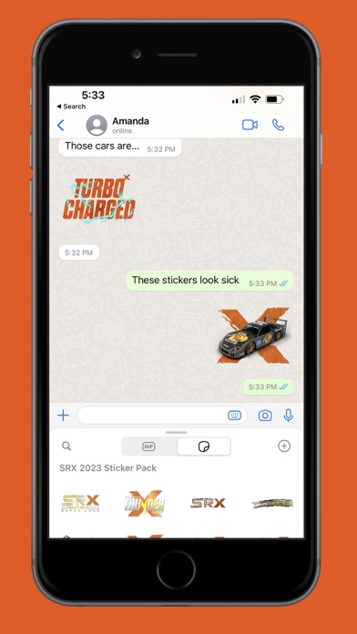 Screenshot #2 pour SRX Sticker Pack For WhatsApp