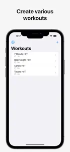 Exercise HIIT Interval Timer screenshot #3 for iPhone