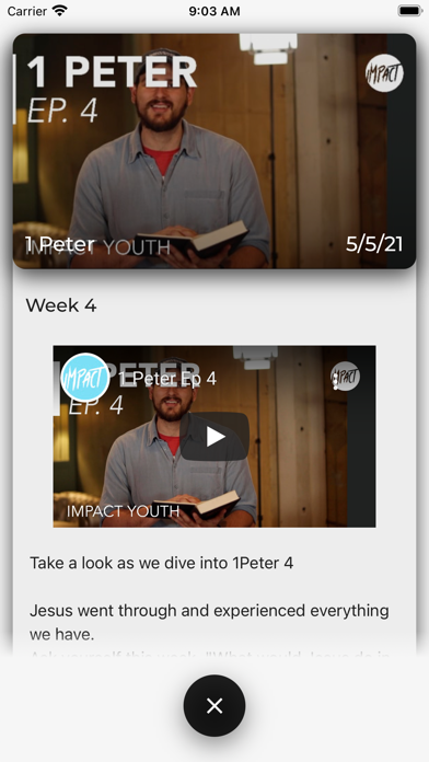 Impact Student Ministry Screenshot