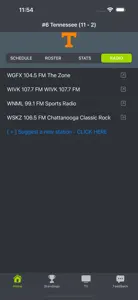 TN Football Schedules screenshot #4 for iPhone