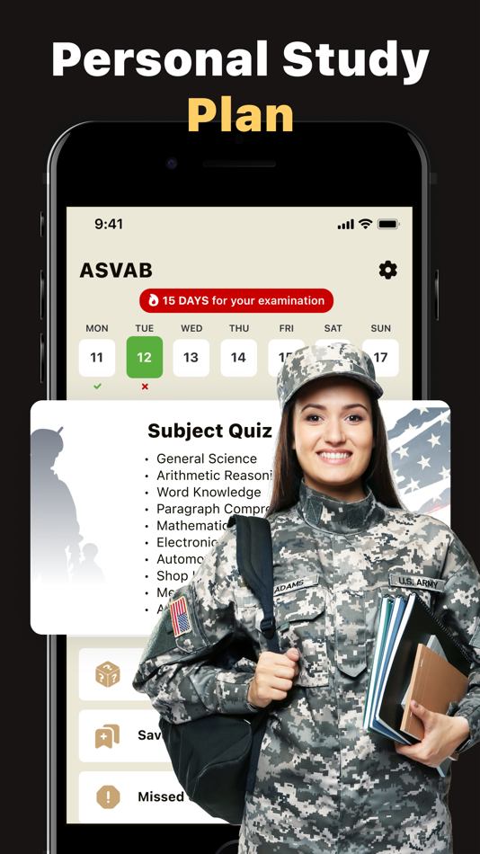 #3. ASVAB Test Practice Tests 2025 (iOS) 由: Apps Labs