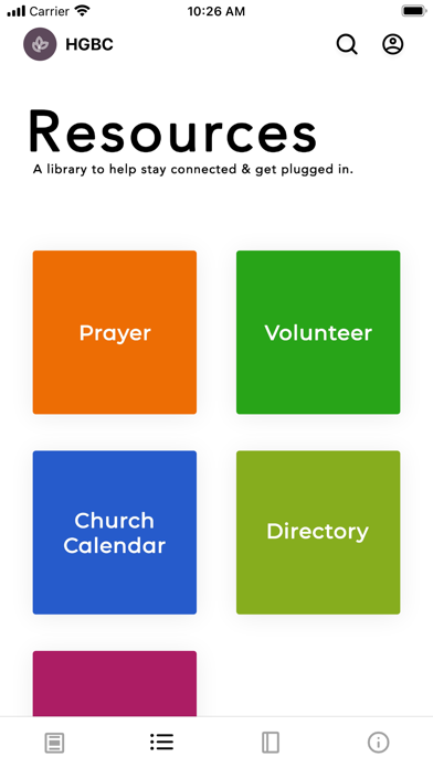 Hunters Glen Baptist Church Screenshot