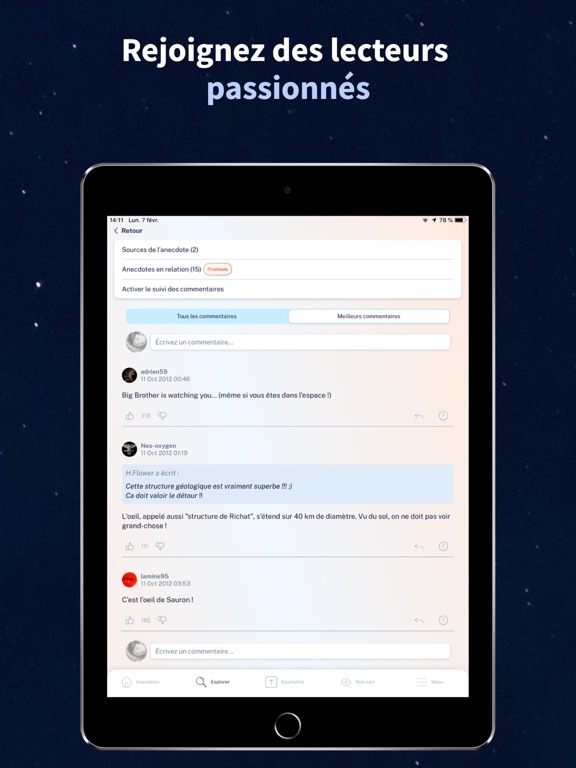 Se Coucher Moins Bête iPad screenshot 5 - Entertainment app