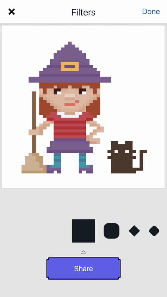 #5. Paint by Numbers : Pixel Art (iOS) 由: Hoa Dang