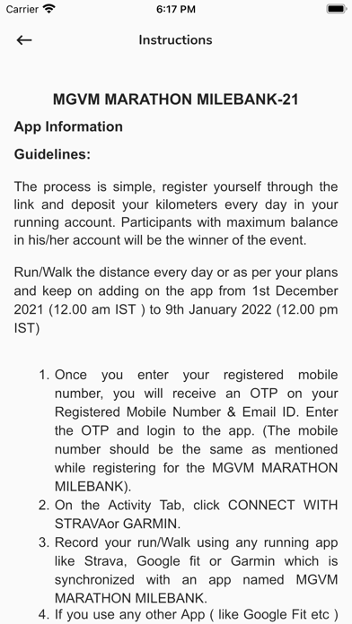 MGVM Marathon Milebank Screenshot