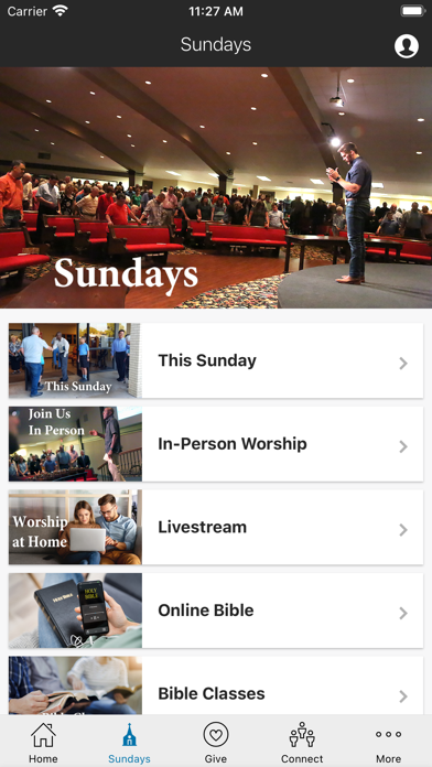 Hillcrest Church of Christ Screenshot