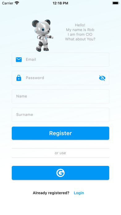 CIO Logistics Screenshot
