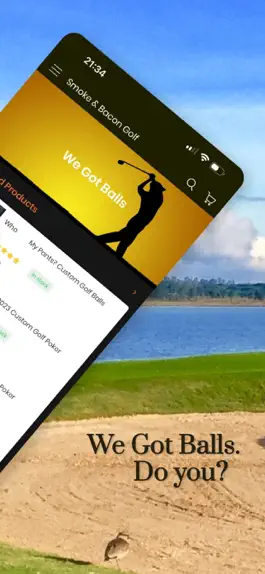Game screenshot Smoke & Bacon Golf apk