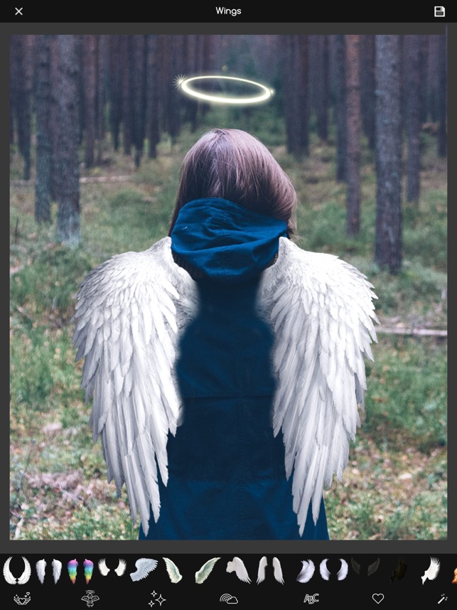 Add Angel Wings to a Photo Online Instantly for Free