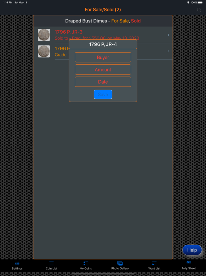 Draped Bust Dimes Collection