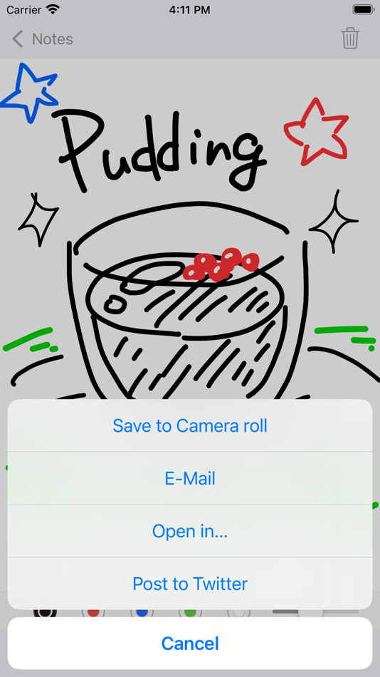 #3. Handwritten Idea Notes (iOS) 由: tadashi atoji