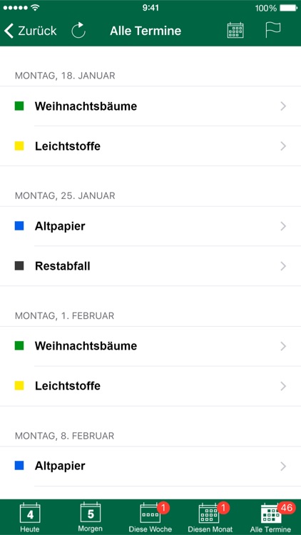 Drekopf Abfallplaner