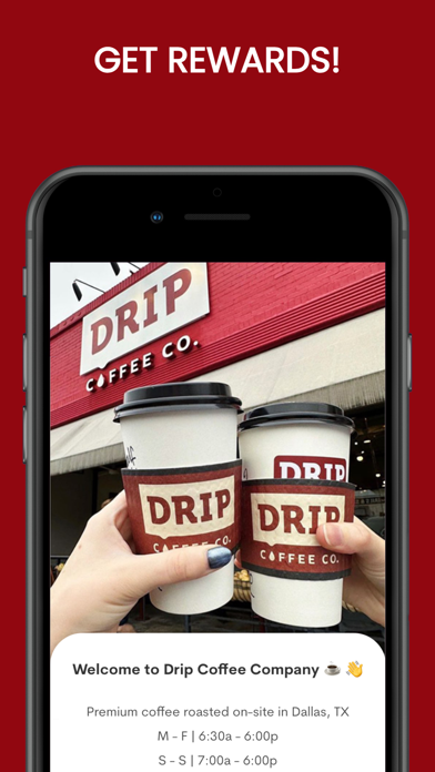 Drip Coffee Company iPhone screenshot 5 - Food & Drink app