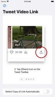 tweet video links for twitter iphone screenshot 4