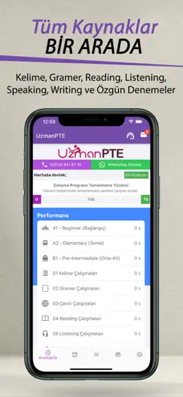 Game screenshot PTE Academic (UzmanPTE) apk