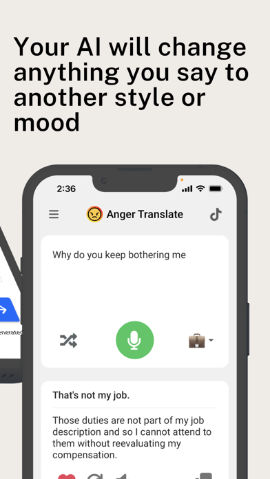 Anger Translate AI Screenshot