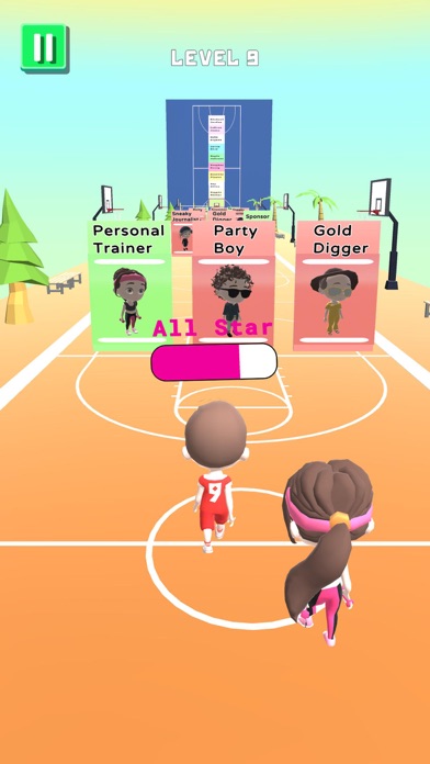 BasketballCareerRun Screenshot