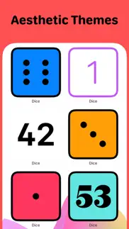 dice roll - interactive widget iphone screenshot 1