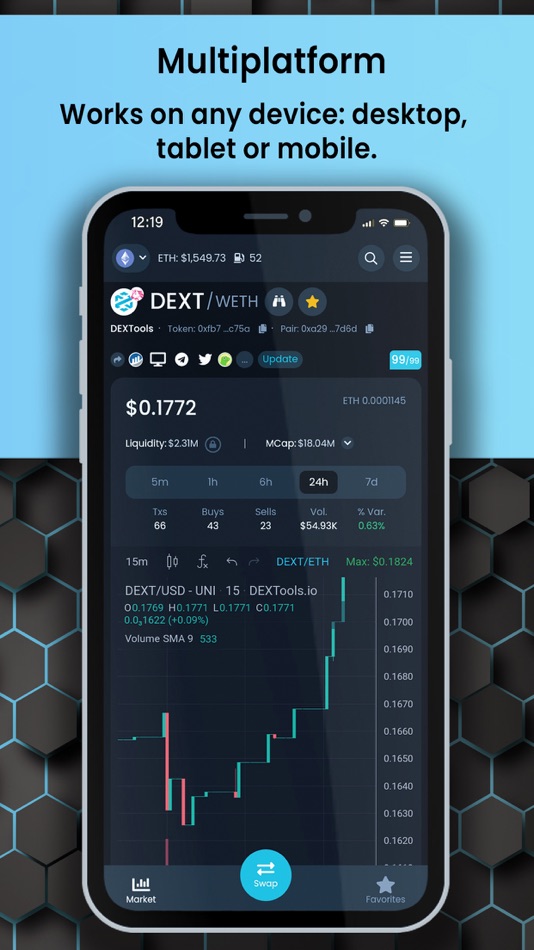 #1. DEXTools (iOS) 由: DEXTools