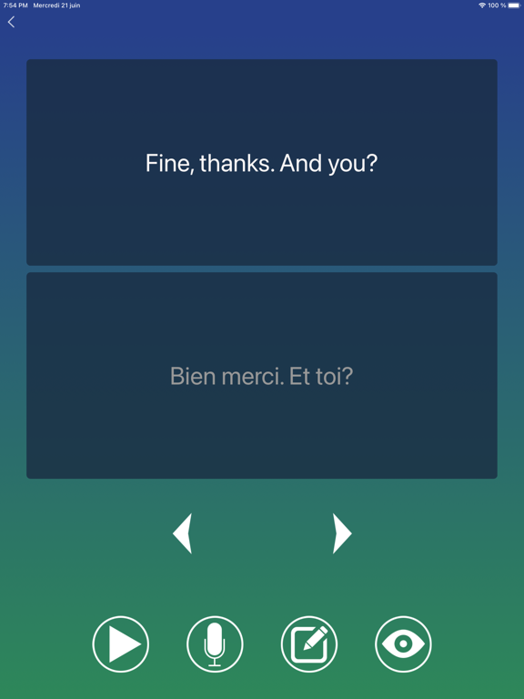 Screenshot #6 pour Phrases en anglais