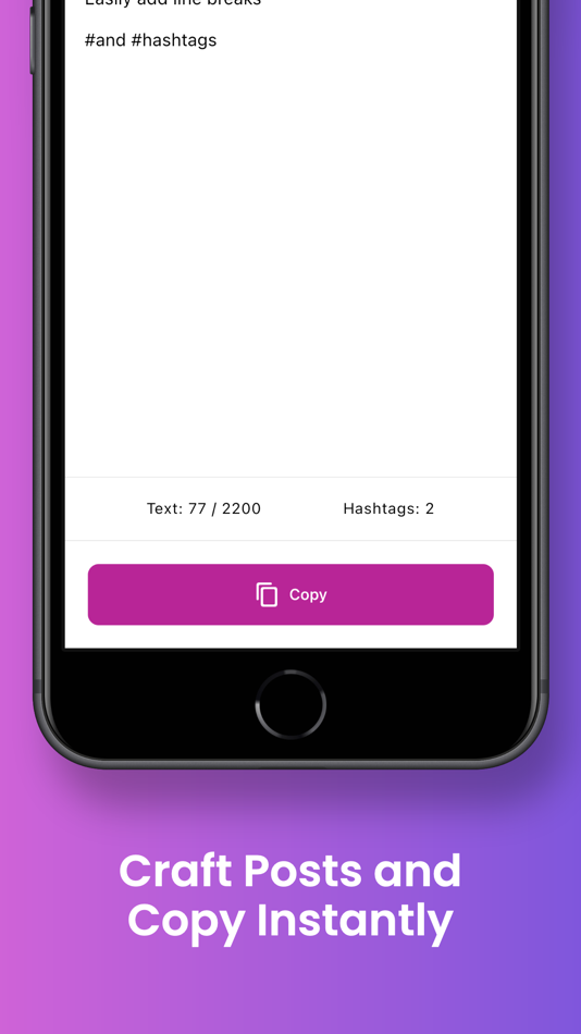#2. Simple Caption Writer (iOS) By: Jordan Holland