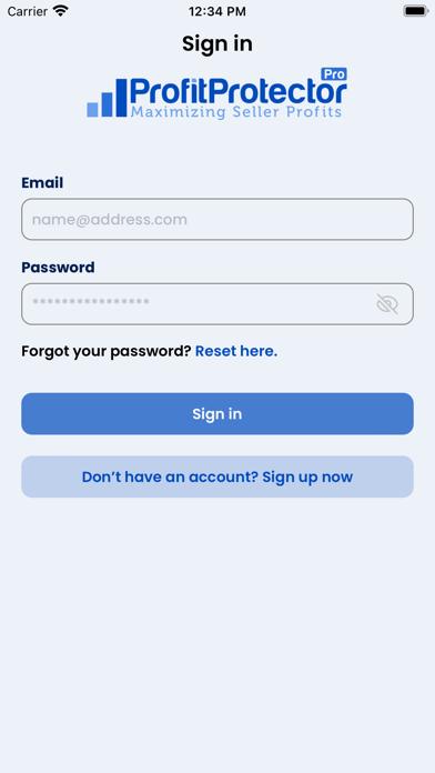 Profit Protector Pro Screenshot