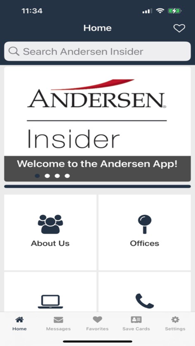 Andersen Insider Screenshot