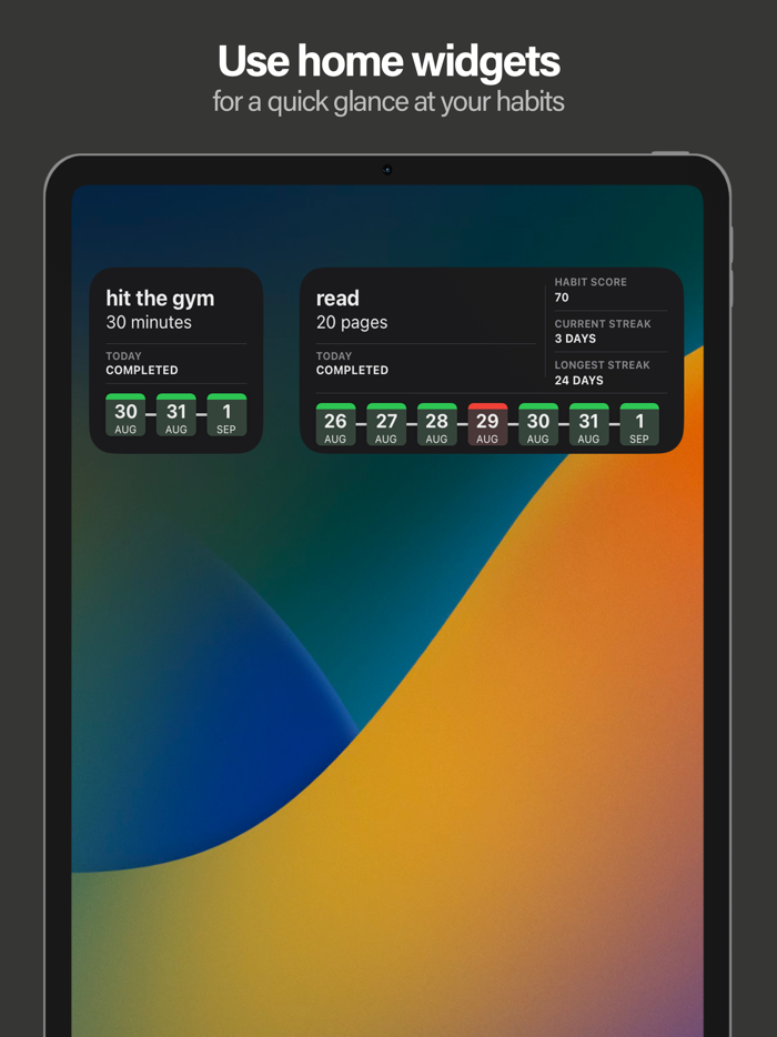 lvlup - daily habit tracker