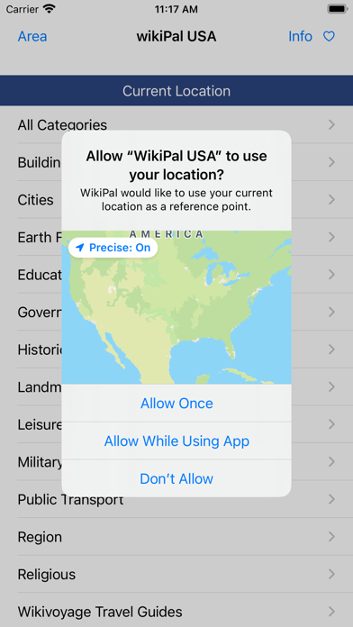 WikiPal USA Screenshot