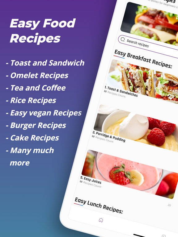 Easy Food Recipes | EasyFoodsのおすすめ画像1
