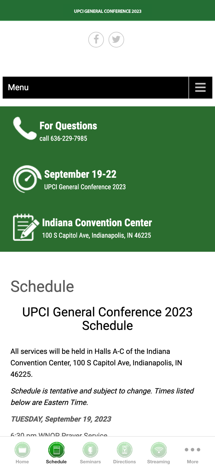 UPCI General Conference