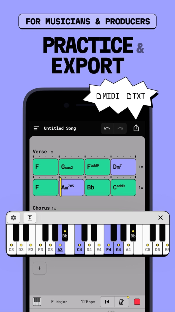 ChordButter Progression Tool