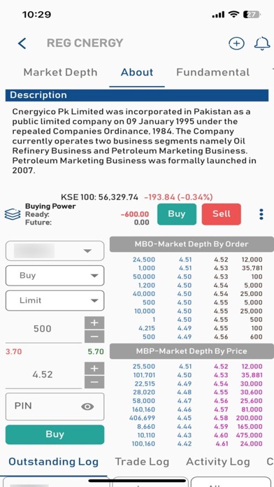 AKD TradePro Screenshot